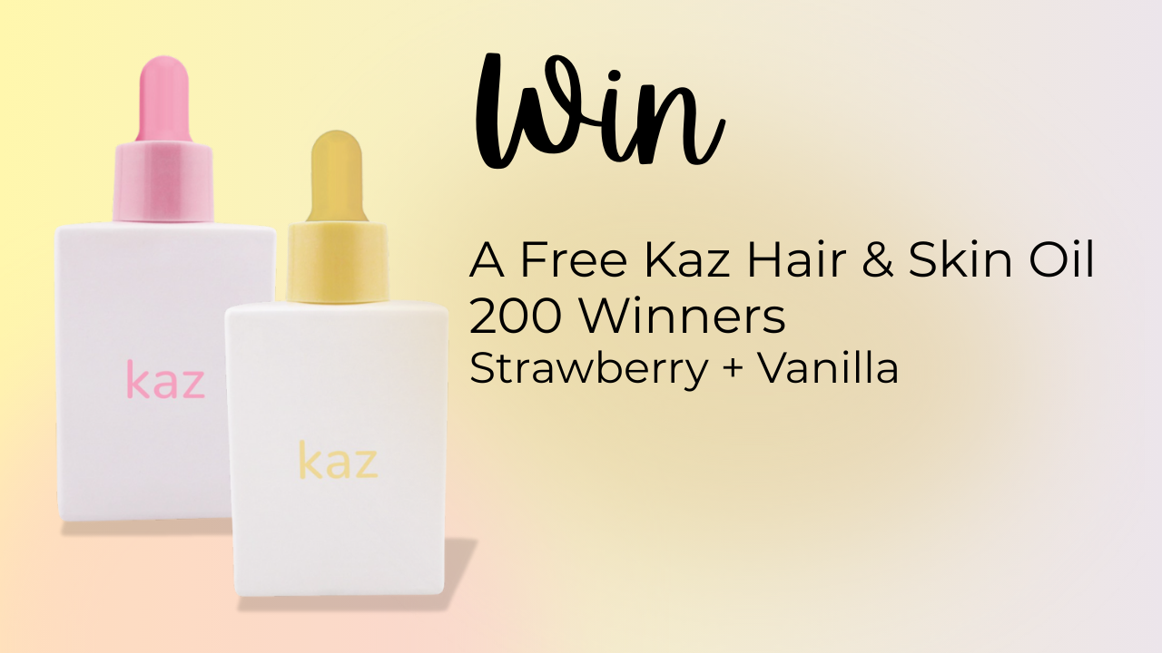 Kaz Body Oil Giveaway